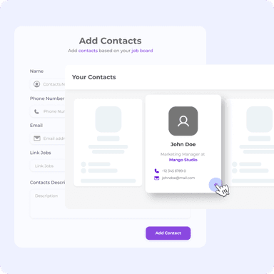 Feature - Manage Contacts